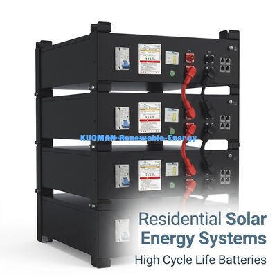 Pin lưu trữ năng lượng gia đình KM New Energy 51.2V 100Ah LiFePO4 được chứng nhận UL9540A UL1973 cho hệ thống năng lượng mặt trời