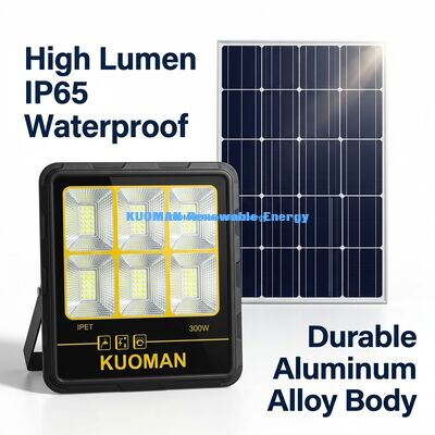IP65 chống nước 200W-400W ánh sáng mặt trời với 15000LM High Lumen LED ánh sáng mặt trời vườn
