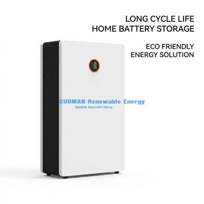 Hệ thống lưu trữ pin gia đình siêu mỏng 10kWh với BMS thông minh cho năng lượng mặt trời