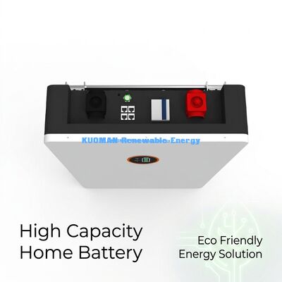 Lưu trữ pin lithium gia đình 48V 100Ah với BMS thông minh và pin cấp A để lưu trữ năng lượng đáng tin cậy