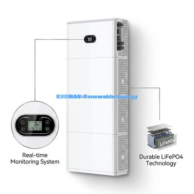 Pin LiFePO4 Xếp Chồng Thân Thiện Với Môi Trường 51.2V 400Ah Dùng Cho Lưu Trữ Năng Lượng Gia Đình Bảo Hành 10 Năm
