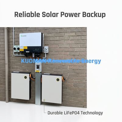 Hệ thống lưu trữ pin gia đình siêu mỏng 10kWh với BMS thông minh cho năng lượng mặt trời