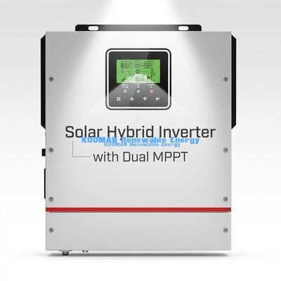 Inverter năng lượng mặt trời ngoài lưới với bộ sạc năng lượng mặt trời MPPT, đầu ra sóng sinus tinh khiết và điều khiển ứng dụng cho bản sao lưu tại nhà
