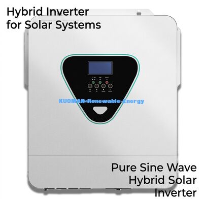Chuyển đổi năng lượng mặt trời lai 11KW đáng tin cậy với đầu ra sóng sinus tinh khiết và MPPT kép cho nguồn dự phòng