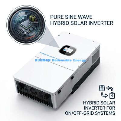 Máy biến đổi lai 3 giai đoạn thông minh với xếp hạng IP65 và bảo hành 5 năm cho quản lý năng lượng đáng tin cậy