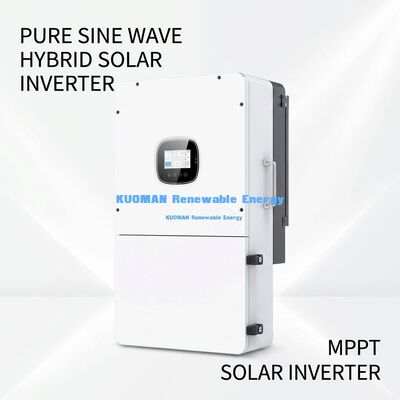 BSR Series 36kW High PV Input Three-Phase Hybrid Solar Inverter với pin lithium & bảo vệ IP65