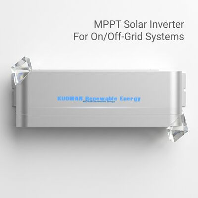 Bộ biến tần năng lượng mặt trời lai sóng sin thuần túy 11KVA với Dual MPPT và hỗ trợ pin Lithium