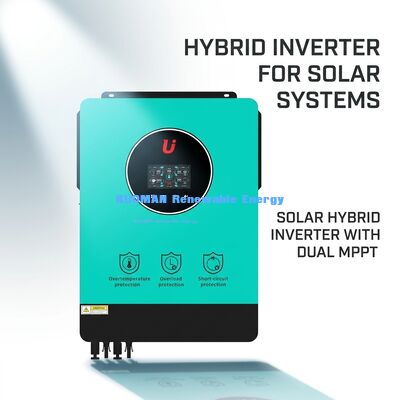 Máy biến đổi năng lượng mặt trời lai 10KW với hiệu quả 98% và bảo vệ gấp ba lần cho các hệ thống On / Off-Grid