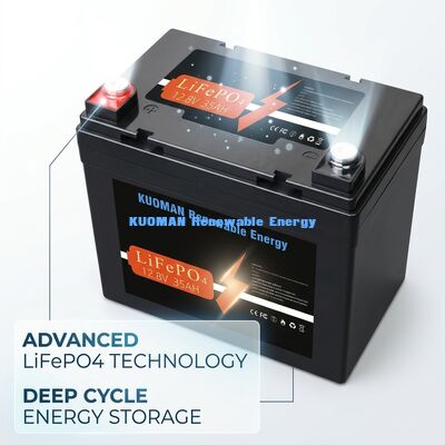 Pin Lithium 448Wh 12V 30Ah Chu kỳ sâu LiFePO4 cho Lưu trữ Năng lượng