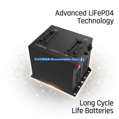 36V LiFePO4 Golf Cart pin với 8000 chu kỳ, 50Ah-150Ah Capacity và nhỏ gọn 385 * 338 * 245mm kích thước