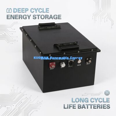 KM 72V -100Ah Xe golf tùy chỉnh LiFePO4 pin với 8000 chu kỳ và 7360Wh năng lượng