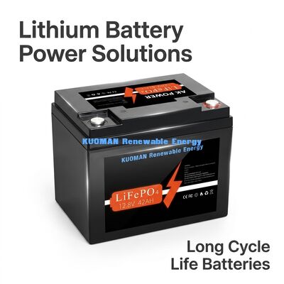 Pin Lithium 537.6Wh 12V 40Ah Chu kỳ sâu LiFePO4 cho Lưu trữ Năng lượng và Xe golf