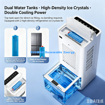 Ống lạnh không khí bốc hơi đa chức năng Fan, ẩm ướp làm mát điều hòa không khí cho sử dụng trong nhà thương mại