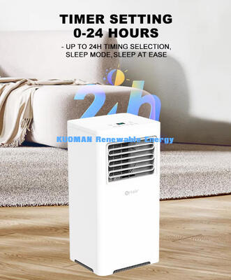 WIFI điều hòa không khí di động 6000BTU Chỉ làm mát đơn vị âm thầm 24H Timer R32 tủ lạnh cho sử dụng phòng ngủ gia đình