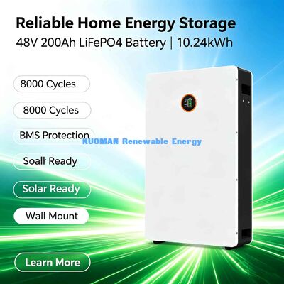 Pin LiFePO4 mô-đun với 8000 + tuổi thọ chu kỳ, dung lượng mở rộng và giám sát pin thời gian thực để lưu trữ năng lượng tái tạo