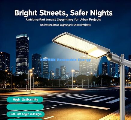 Đèn đường LED SMD 3030 Hiệu suất cao | Chiếu sáng đường phố ngoài trời bằng nhôm đúc