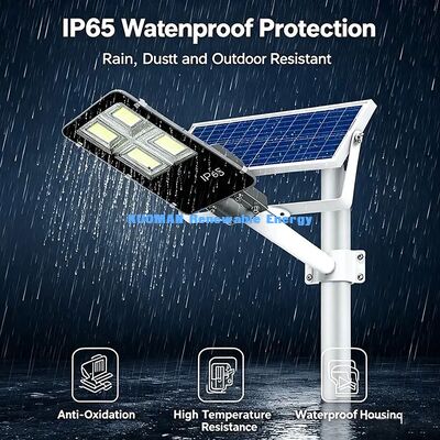5-6 giờ sạc nhanh ánh sáng đường phố mặt trời 365 ngày Đèn chu kỳ liên tục