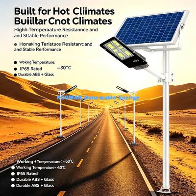 Đèn đường năng lượng mặt trời không tốn điện cho trang trại, công viên, lối đi