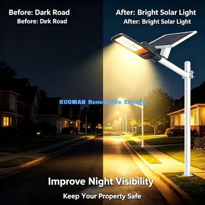 300W 400W 500W tùy chọn ánh sáng mặt trời tách biệt cho cộng đồng đường cao tốc