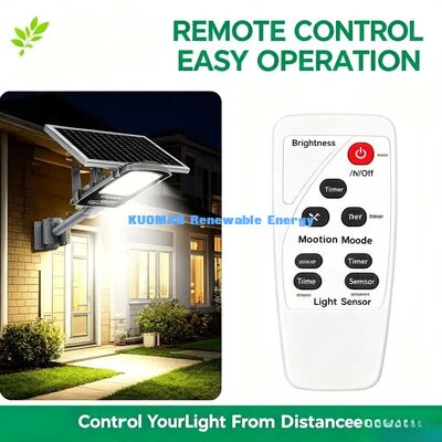 Đèn đường năng lượng mặt trời chống nước IP65 Cảm biến chuyển động PIR Tự động bật tắt Đèn sân vườn ngoài trời