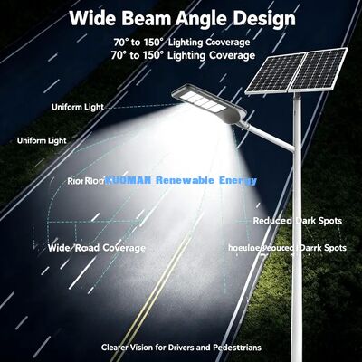 PWM Upgrade Pro-Double MPPT Solar Street Light Higher Conversion Rate