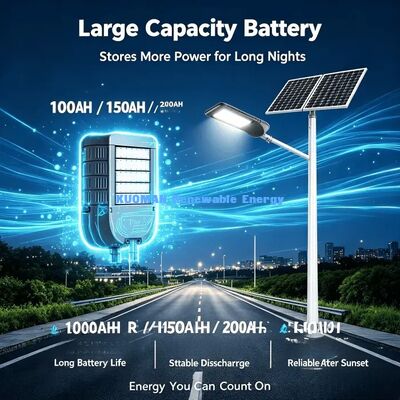 Đèn đường năng lượng mặt trời chia đôi dự án thành phố cung cấp trực tiếp từ nhà máy đèn LED