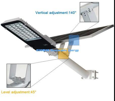 200W Split Solar Street Light IP65 Kiểm soát từ xa đèn đường