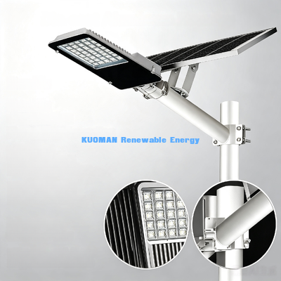 Hiệu suất cao 150LM / W Đèn đường phố mặt trời Đèn chiếu sáng bãi đậu xe lớn