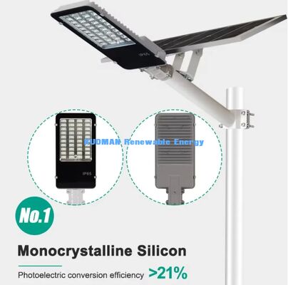 Phòng chống rỉ sét nhôm Ánh sáng đường phố mặt trời Khu vực ẩm ven bờ biển Sử dụng ánh sáng