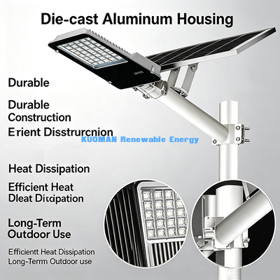 10AH pin lithium ánh sáng đường phố mặt trời 12 giờ đêm đầy đủ đèn LED sân sau