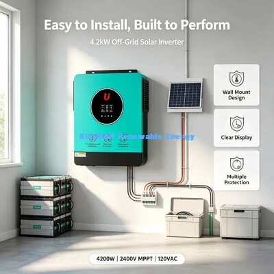 BSSI-V-GN4200 4200W Hybrid Solar Inverter Chế độ kép Off-Grid & Lưới điện