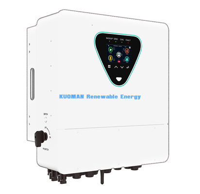 Biến tần năng lượng mặt trời lai 6KW hiệu suất cao 98% 50-450VDC đầu vào PV đạt chuẩn IP65