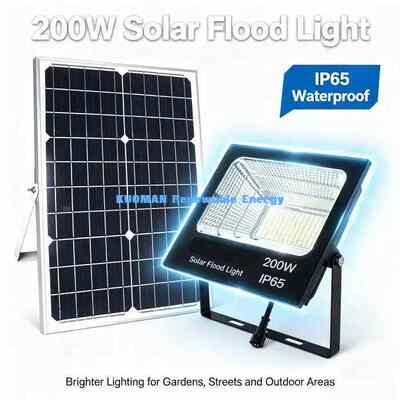 50W-2000W điều chỉnh ánh sáng mặt trời ngoài trời Đèn tường tùy chọn