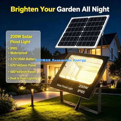 Phân phối ánh sáng rộng ánh sáng mặt trời ánh sáng lũ đáp ứng đèn tiêu chuẩn chiếu sáng đường