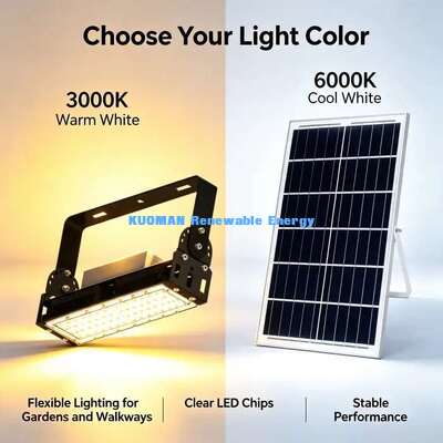 Đèn LED Chiếu Sáng Bãi Đỗ Xe/Sân Vận Động Năng Lượng Mặt Trời Tách Rời 200W IP65 Chống Thấm Nước
