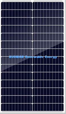 Tấm pin năng lượng mặt trời đơn tinh thể 50W Bộ sạc pin 12V Mô-đun PV hiệu suất cao 182mm