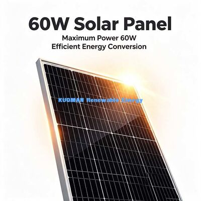 Phân tích năng lượng mặt trời đơn tinh thể di động 60W