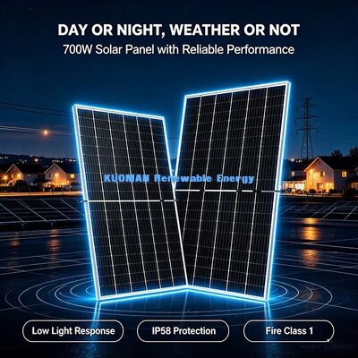 Phân tích năng lượng mặt trời đơn tinh thể 700W chống PID, 25% phát điện phía sau