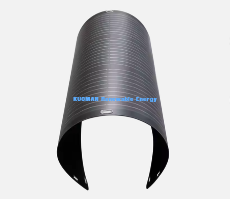 50W Panel Mặt Trời Dẻo Dẻo Dẻo Dẻo, Sạc Mặt Trời Carbon-Fiber chống uốn 360 ° cho RV Boat Yacht Balcony