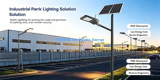 Đèn đường LED thông minh | Tự động bật/tắt theo ánh sáng, Cảm biến thông minh, Chiếu sáng thương mại & dân dụng