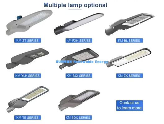 Đèn đường LED thông minh có thể điều chỉnh độ sáng DALI, Bộ điều khiển đèn đơn LoRa, Dự án chiếu sáng làng thông minh