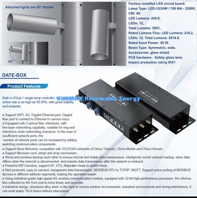 Smart Street Light Pole với quản lý từ xa và nền tảng đám mây