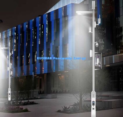 Smart Street Light Pole, Smart Pole tích hợp cho cộng đồng thông minh, khu vực đẹp và đường đô thị